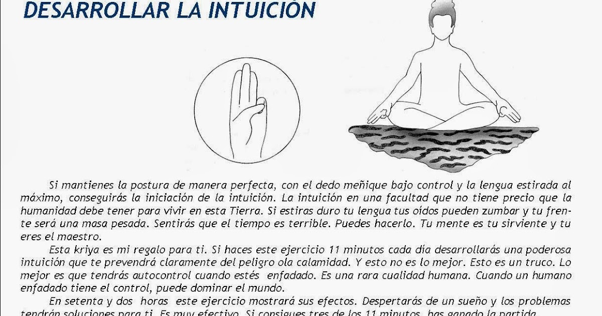 como desarrollar la intuicion
